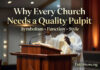pulpit advise for churches