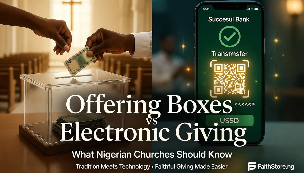physical or online giving