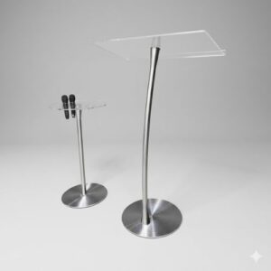 Acrylic pole and side table price