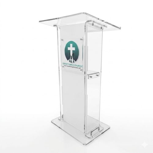 Customizable Acrylic Pulpit