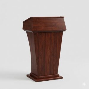 Wood Church Podium