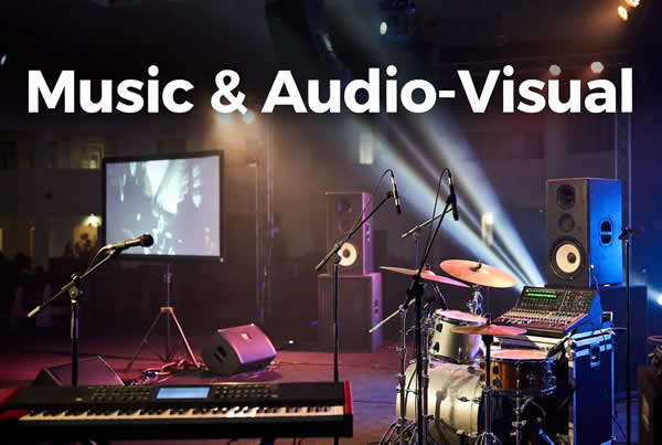 music and audio visual suppliers