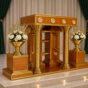 exotic golden pulpit
