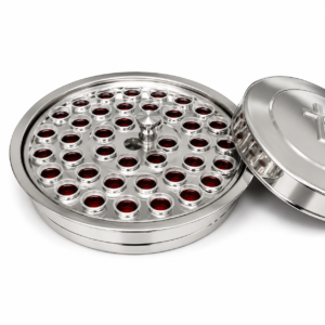 Communion tray and removable cups