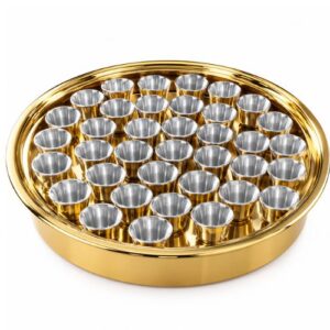 Buy Gold Tray with Cups in Lagos