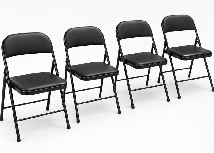 Buy Black Foldable Chairs in Lagos